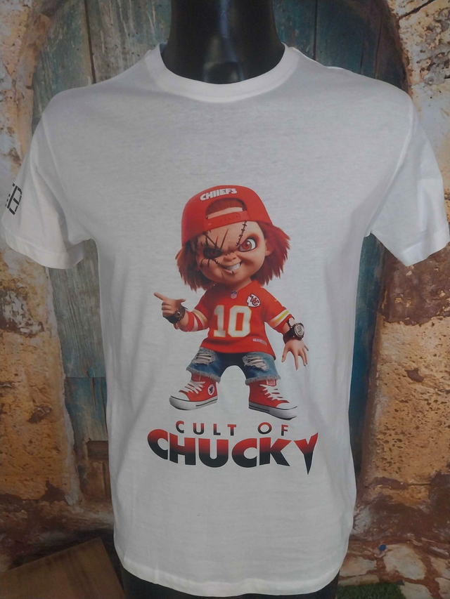 T-SHIRT HOMME(H9) CULT OF CHUCKY