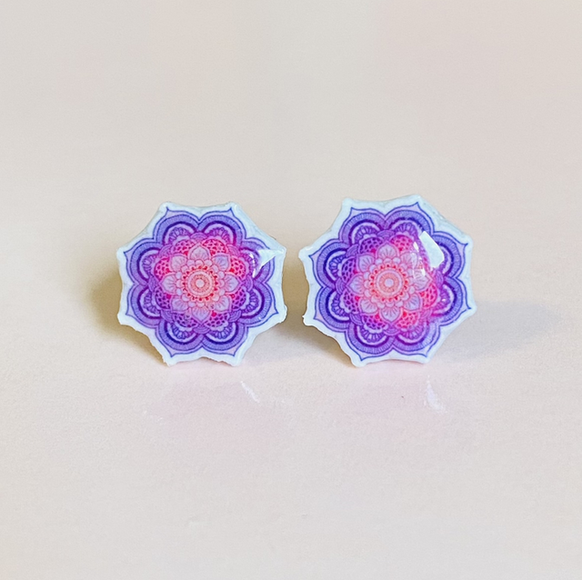 Boucles d’oreilles Mandala