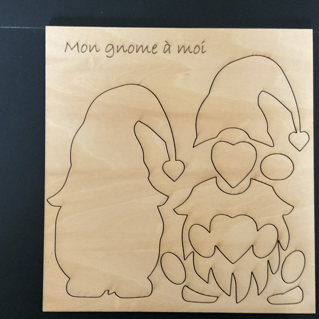 Petit gnome à colorier