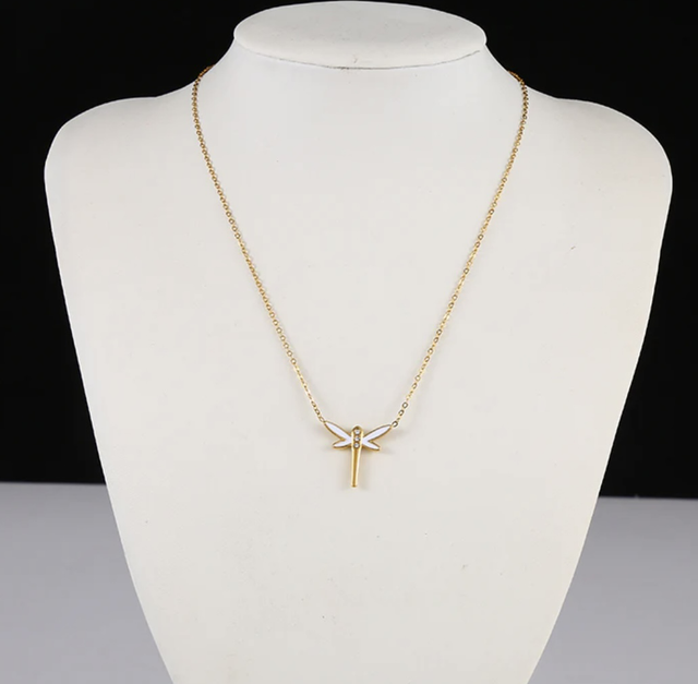 Collier libellule 
