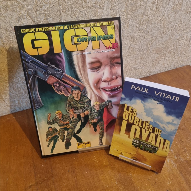 PACK LOYADA  GIGN La BD Tome3 + Le Livre " les oubliés de Loyada "   