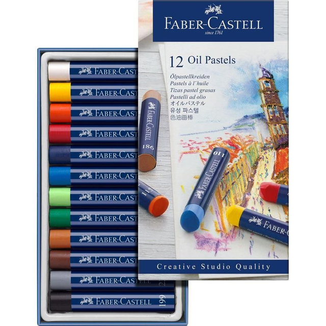 Pastelli a Olio Faber Castell Creative Studio 12