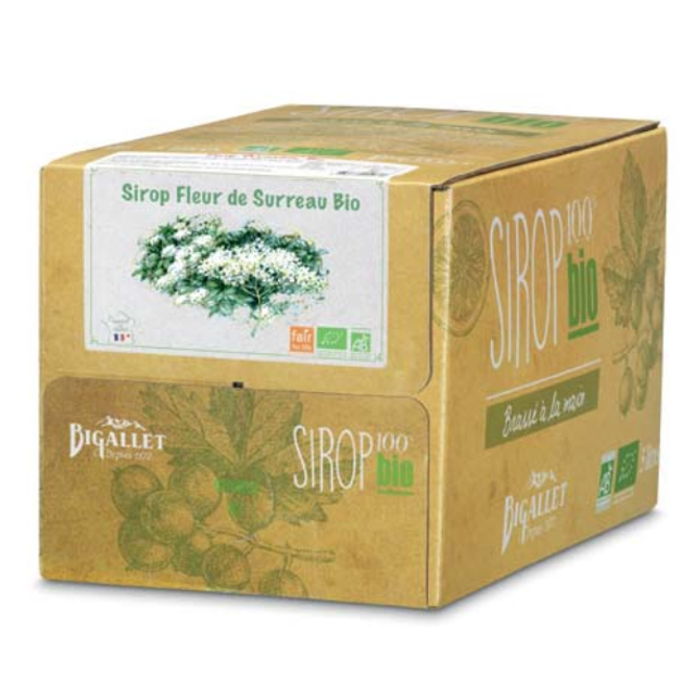Sirop de Fleur de Sureau Bio - 8,50€/kg