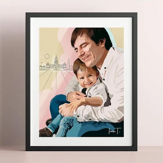 Ilustración Personalizada | 2 personas