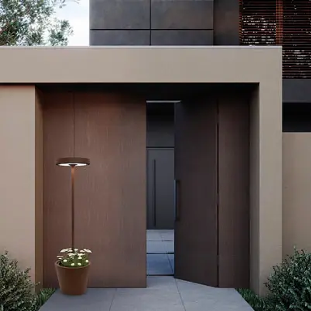 Zafferano Poldina Reverso Lampadaire solaire L RF