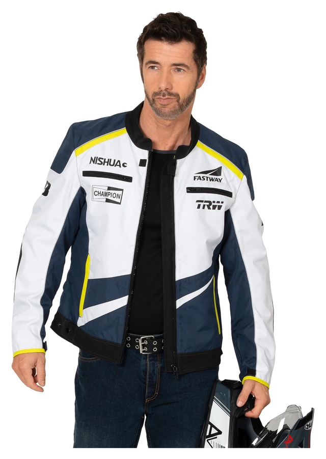 Fastway Uni 191 Team Weiss Textiljacke