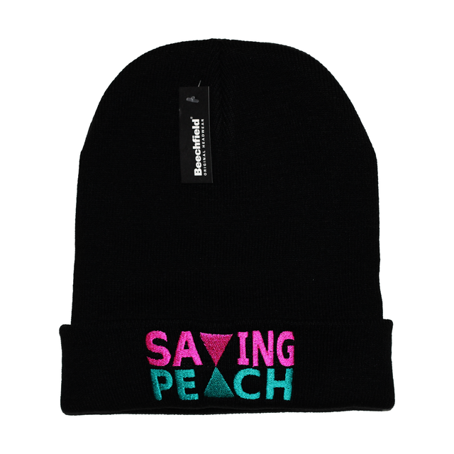 Saving Peach Logo Beanie