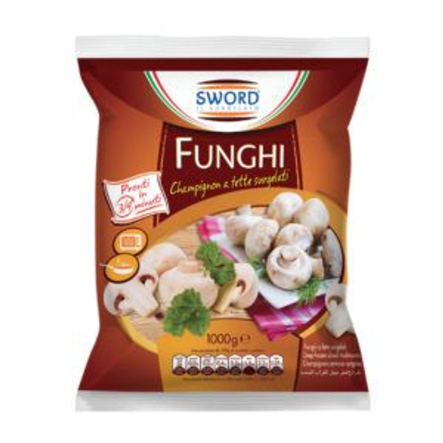 FUNGHI CHAMPIGNON A FETTE 1 KG