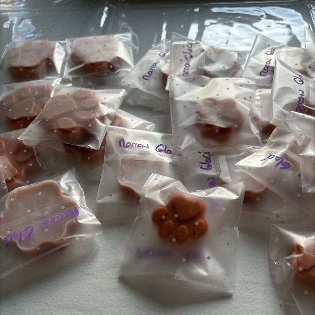 Fondant parfumé marron glacé 