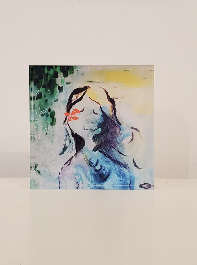 Impression sur verre acrylique - Lâche-toi la grappe