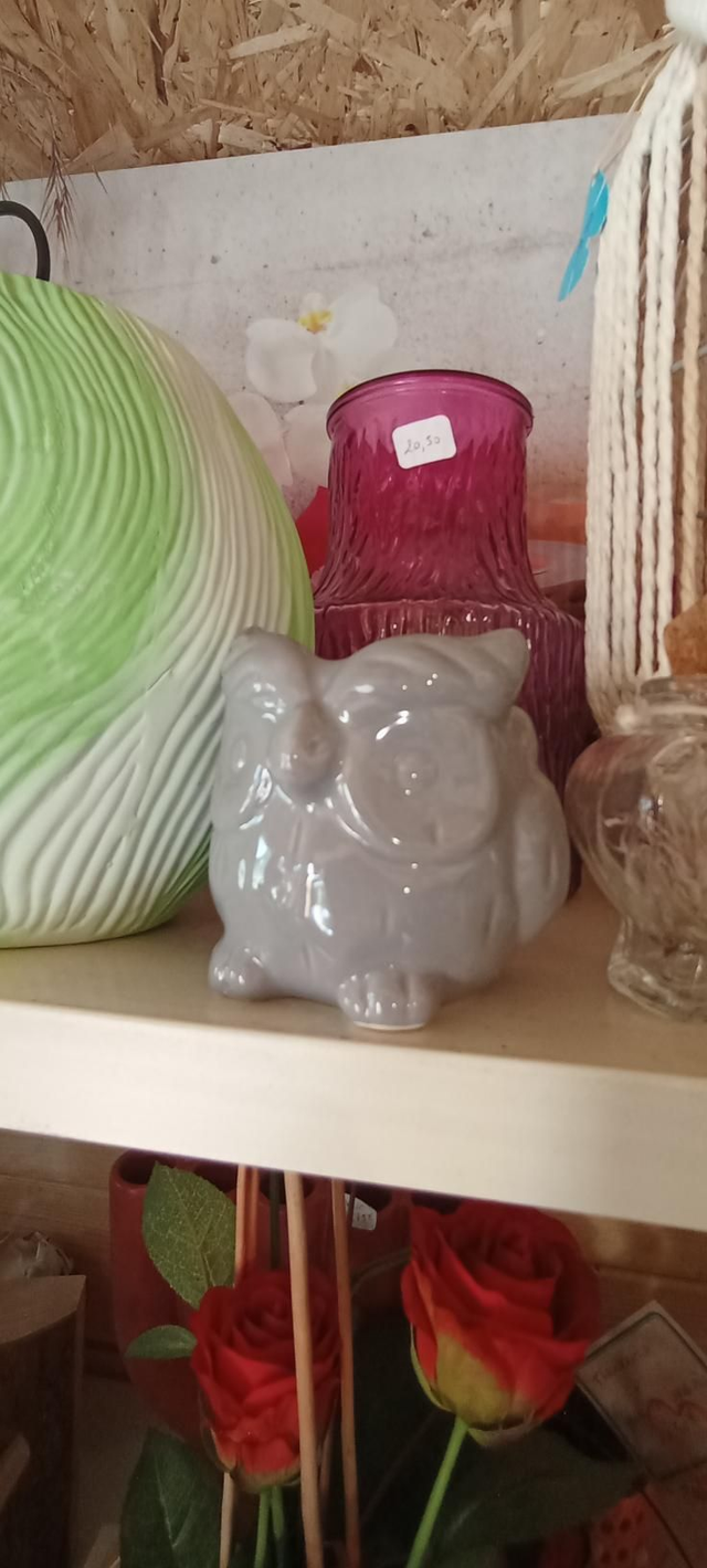 Petit cache pot éléphant/chouette