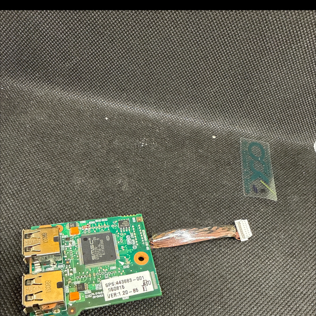 1157- Original HP Pavilion dv6000 dv6500 USB Card Reader Platine mit Kabel – 443883-001