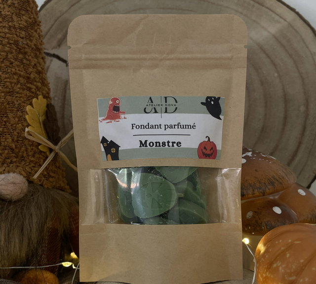 Sachet fondant parfumé Monstre 