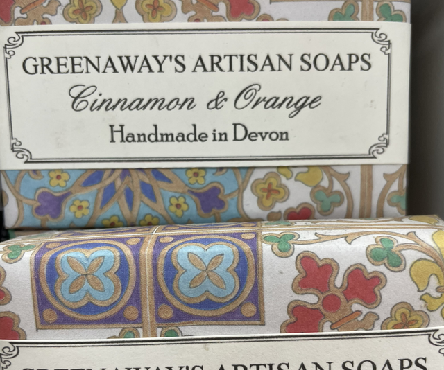 Greenaway’s Artisan soaps- cinnamon & orange