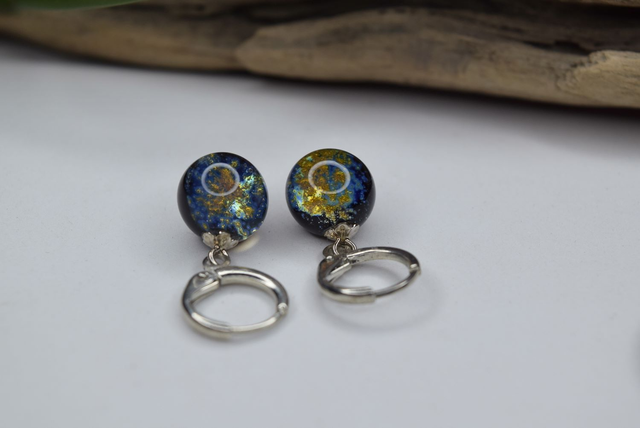 CRÉOLES VOIE LACTÉE MONTURE ARGENT (CPA5)