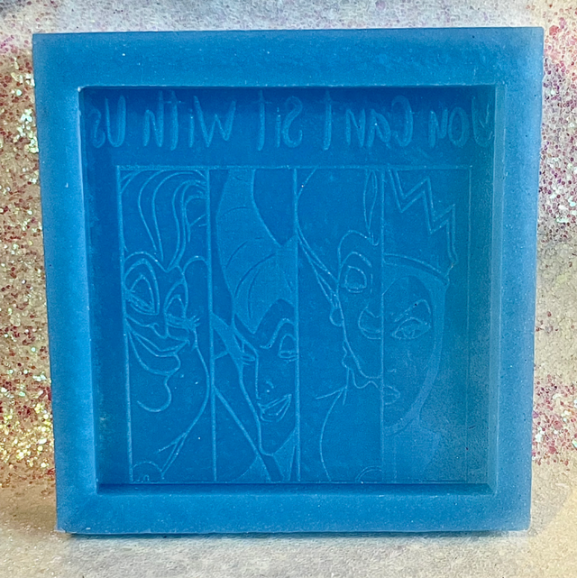 You Can’t Sit With Us Disney Villain Inspired Mould 