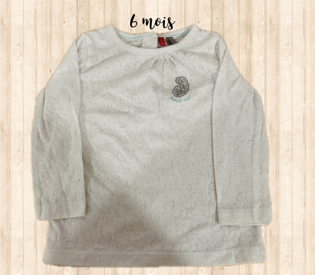 Teeshirt ML, blanc, orchestra 