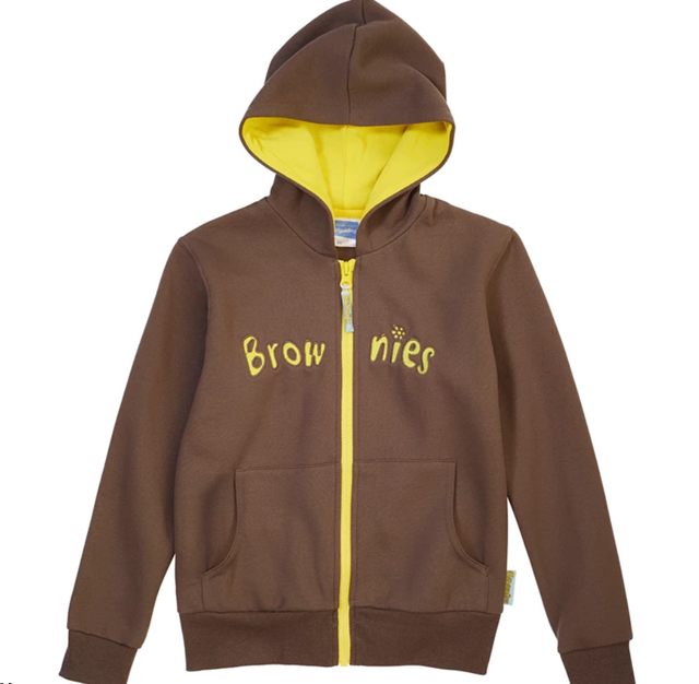 Brownies zip hoodie