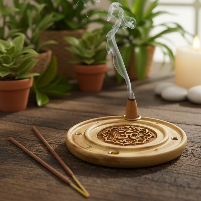 Brucia incenso OHM bastoncini e coni