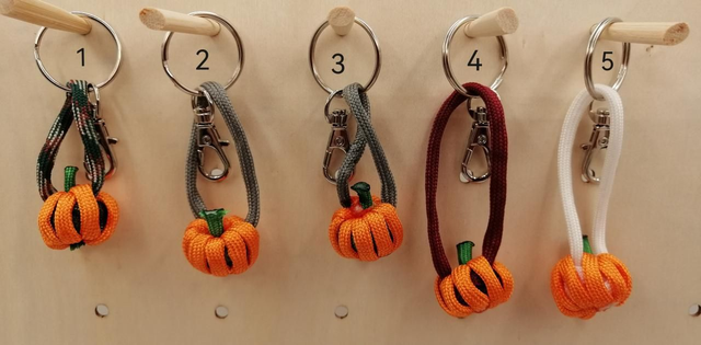 Porte-clé Citrouille 