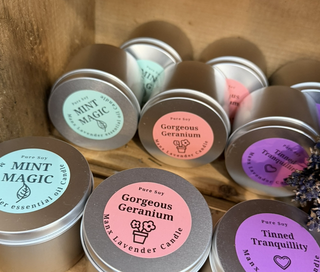 Manx Lavender - Soy Candles
