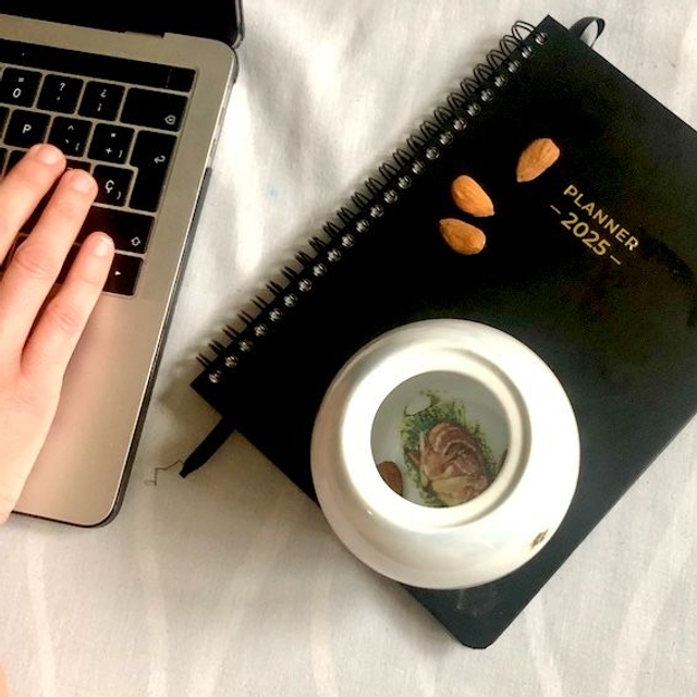 Meadow upcycled sugar pot