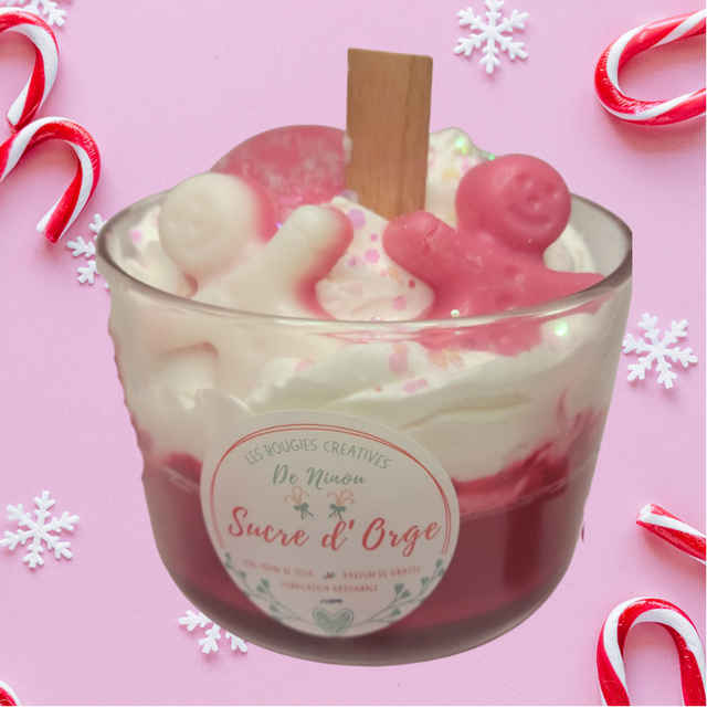 Bougie Gourmande Sucre d'orge