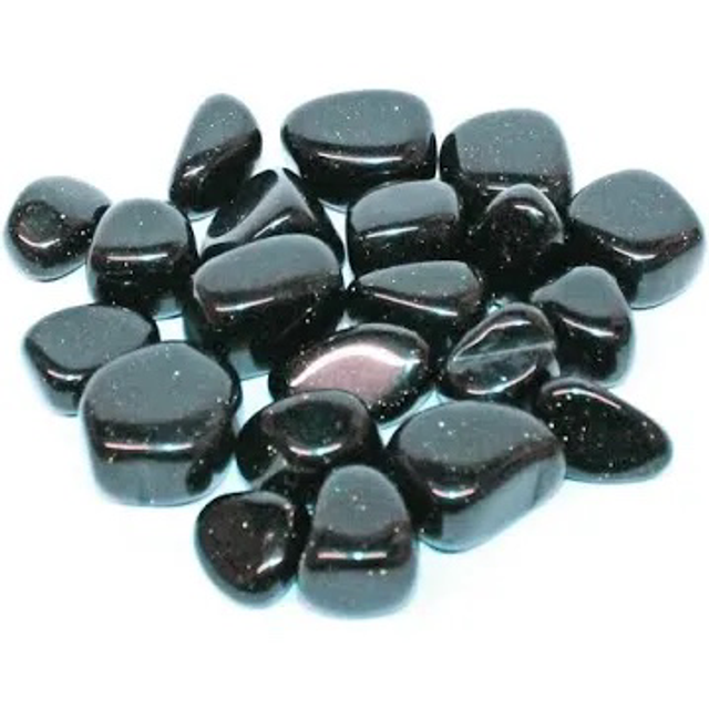 Green Goldstone Tumblestone