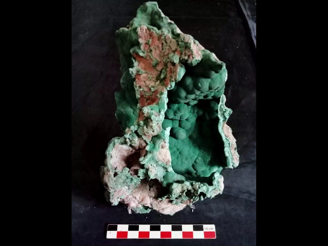Malachite Botryoïdale – Katanga, Congo – Pièce Authentique de Collection