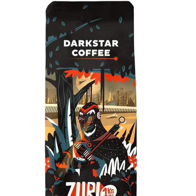 Dark stars coffee bean ZURI 1kg
