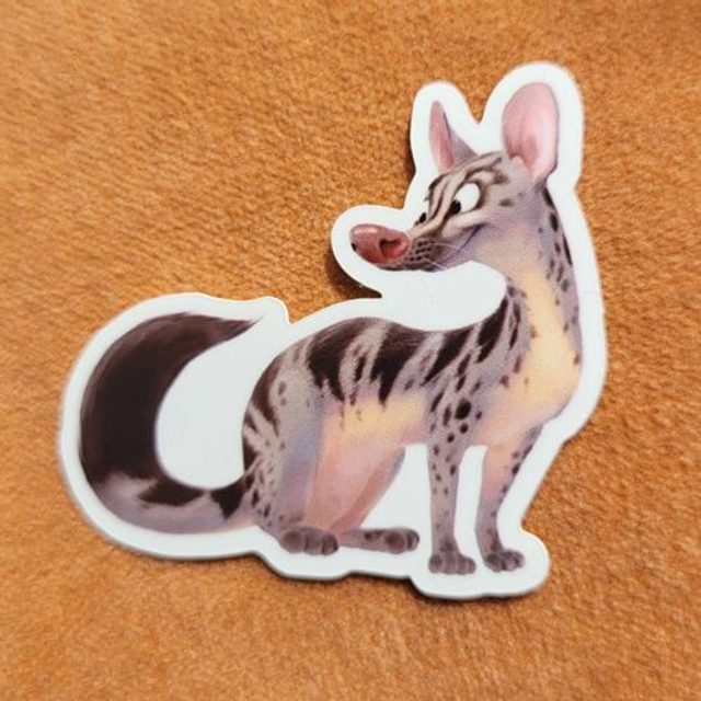 Owston's civet sticker