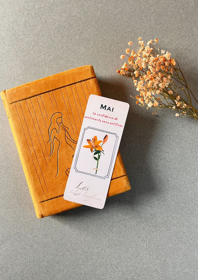 Marque-pages 05. Mai, Le Lys