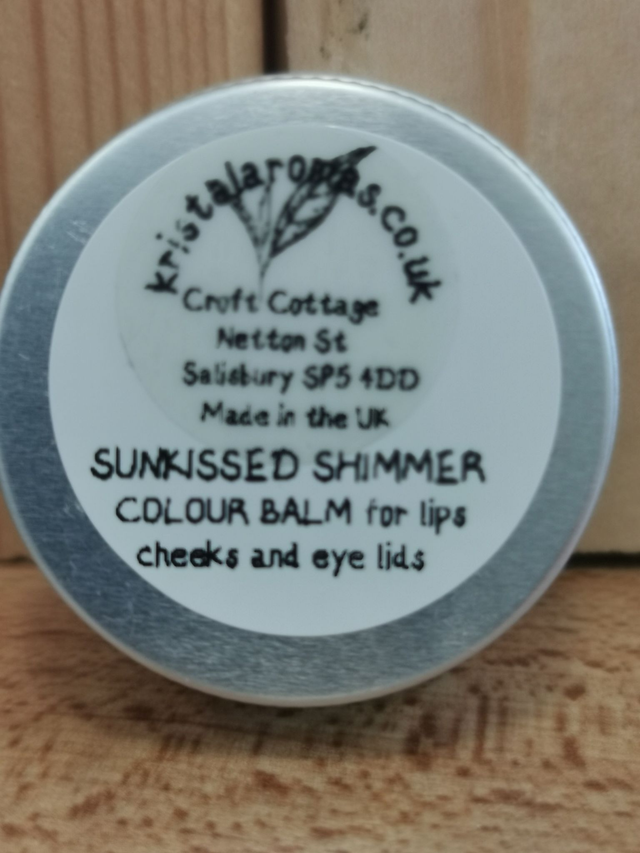 Colour Balm Sunkissed Shimmer (for lips, cheeks and eye lids) 10g WITH FREE BRUSH