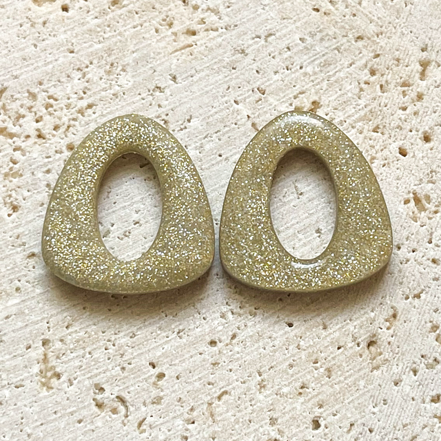 Elaya l Pampille Réversible - Or