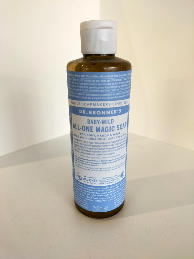 18-in-1 Baby Mild Pure Castile Soap (Dr. Bronner's) 240ml 38226