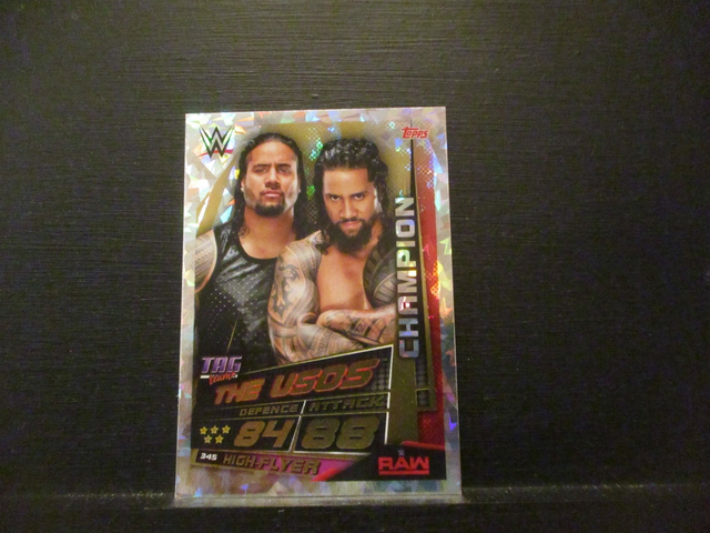 The Usos - Champion Slam Attax Universe Original Trading Card #345