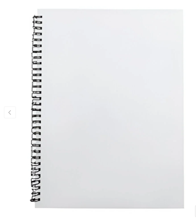 Customisable A5 Spiral Notebook - Personalised Cover, 60 Lined Pages