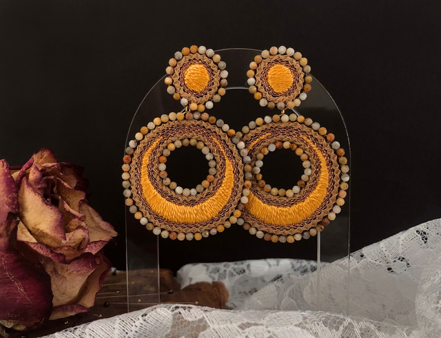 PARVATI - Jaune/Nude