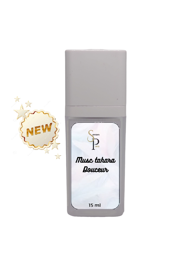 Musc intime tahara avec pompe douceur (odeur savon)