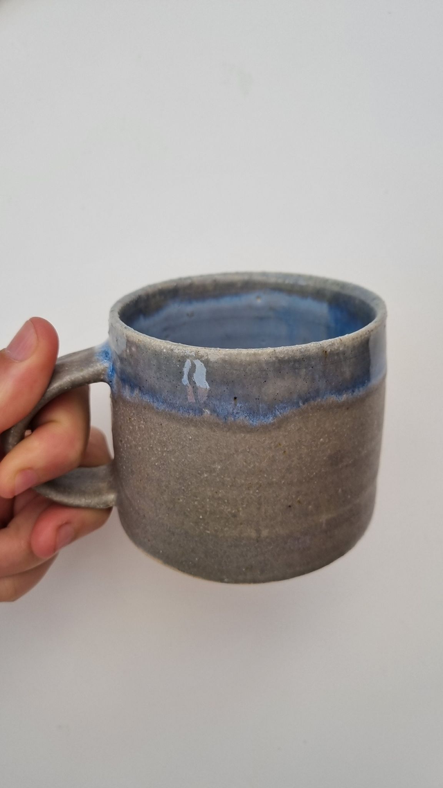 Bacalar Blue &amp; Ash Mug