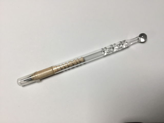 Crayon « éternel » Bois/Verre  réf CR 017