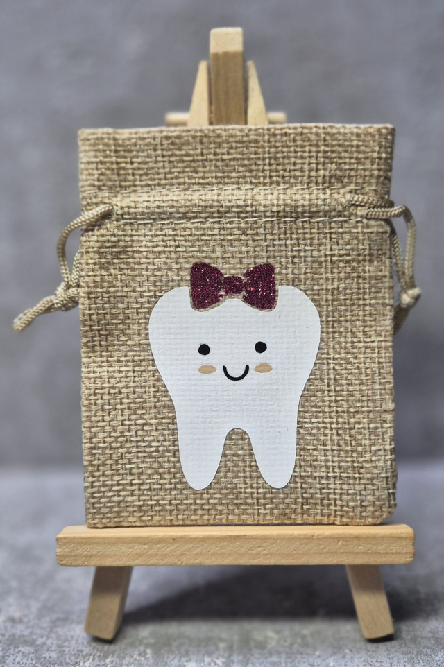 Tooth bag for Tooth Fairy (girl)