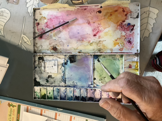 L’aquarelle en 10 séances de 2h
