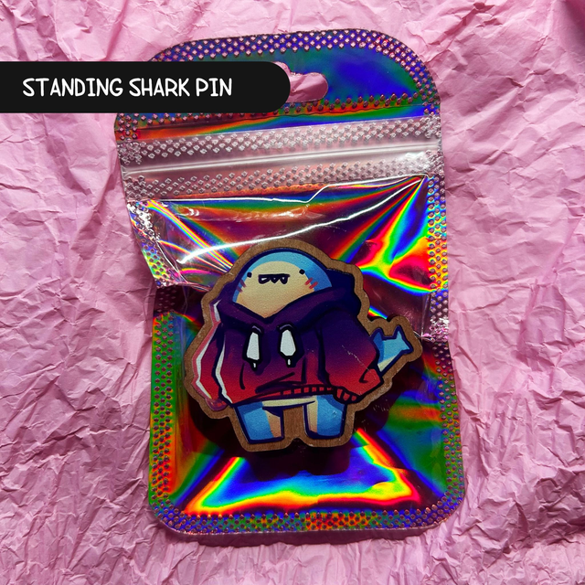 Shark pin