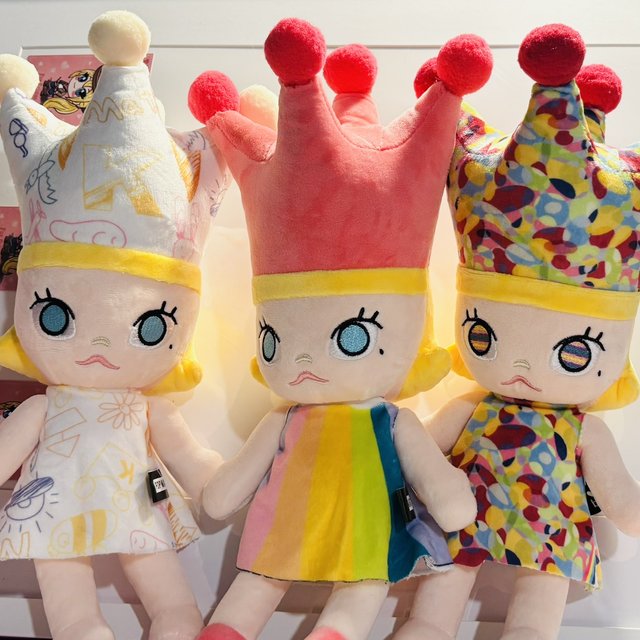 Queen Molly inspired plush doll in 3 designs