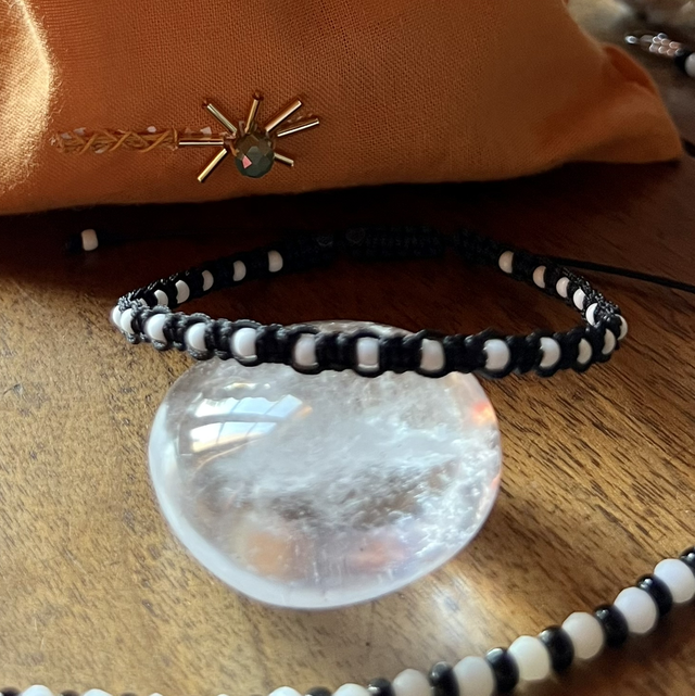 Bracelet Alex’ Noir &amp; Blanc 