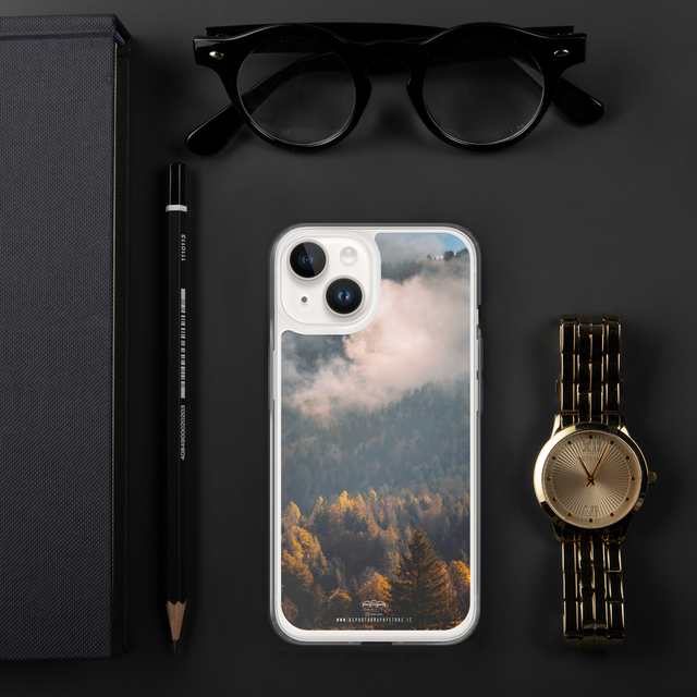 Cover iPhone in silicone foggy autmn