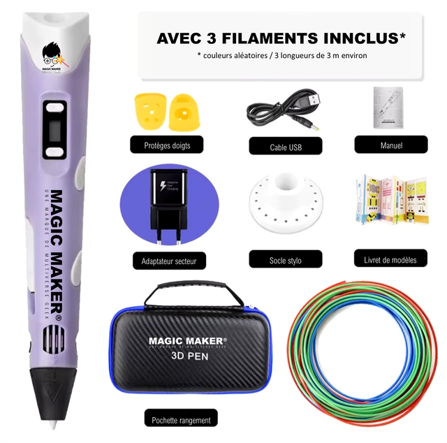 Atelier stylo 3D - Abonnements