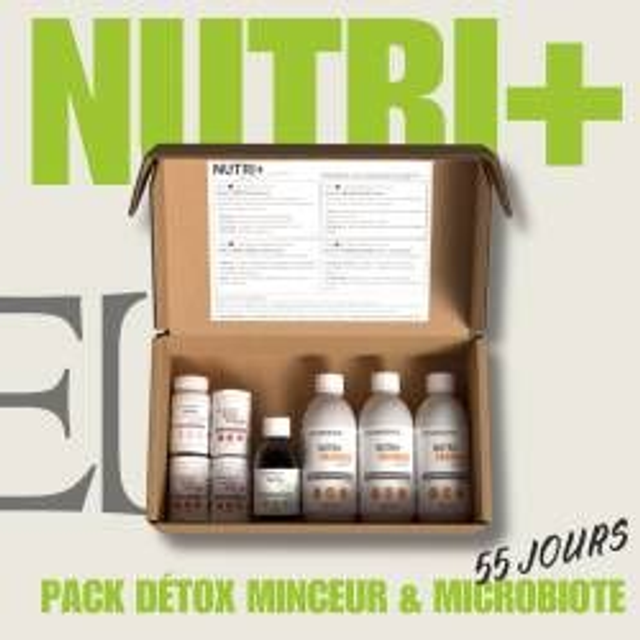 PACK: detox minceur &amp; microbiote
