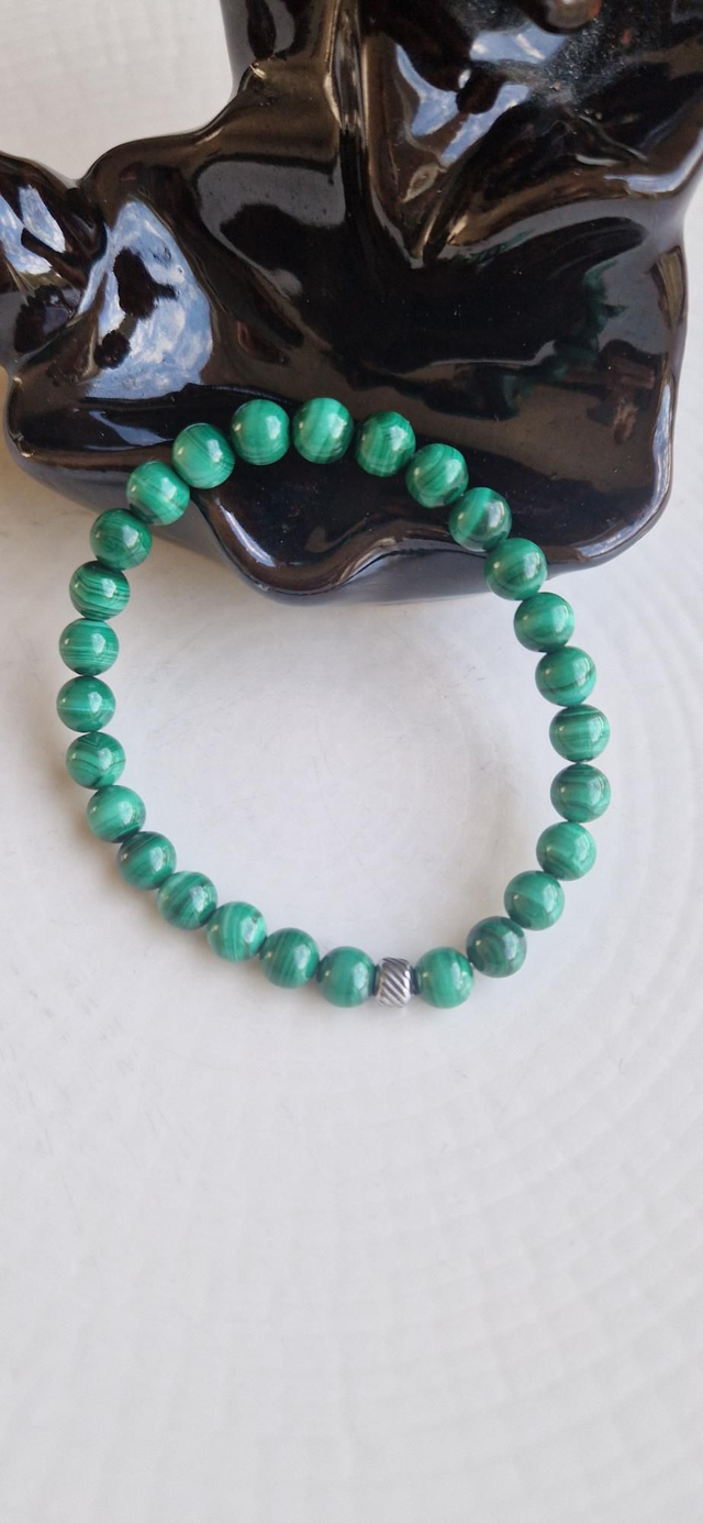 Bracelet MALACHITE 6mm